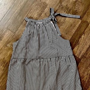 Buffalo Plaid/Gingham Halter Maxi Dress Size 10